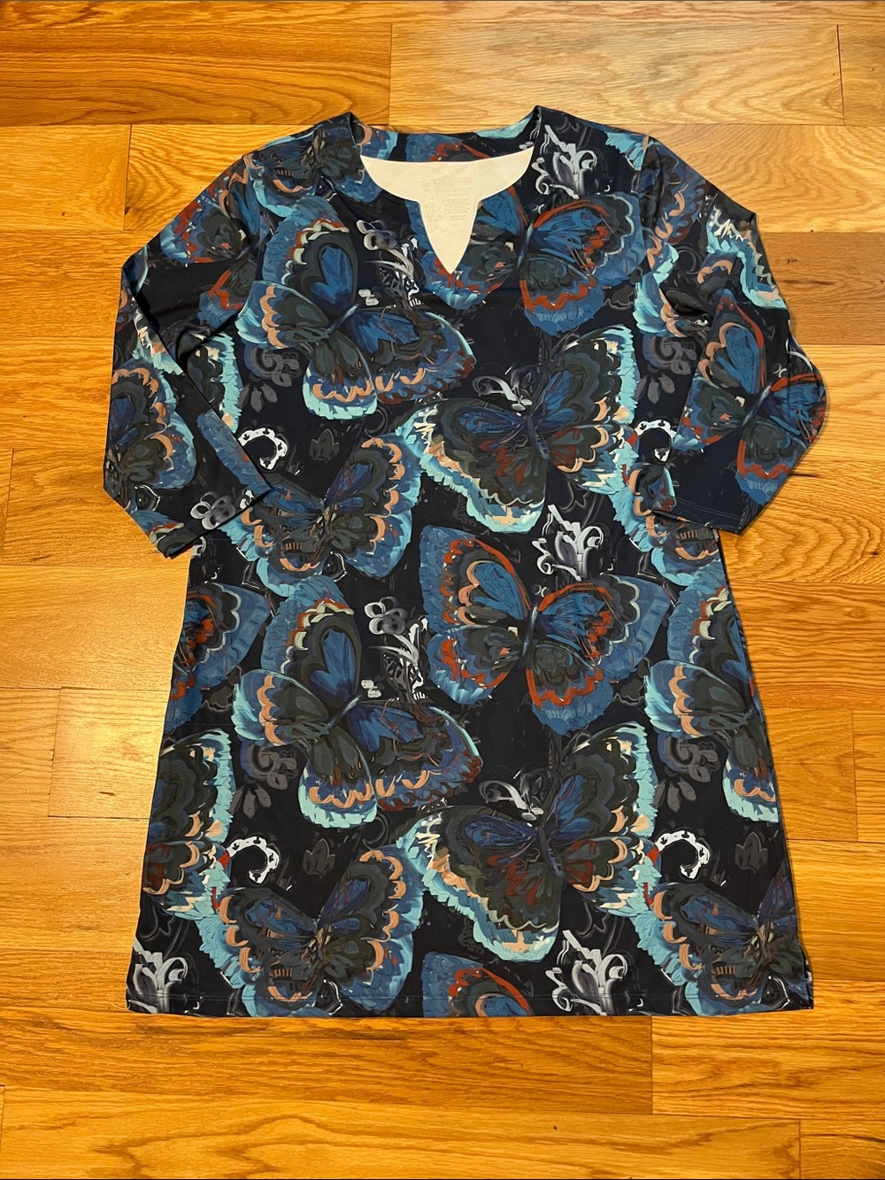 Lightbare Women's 3/4 Sleeve Dress, Size XL